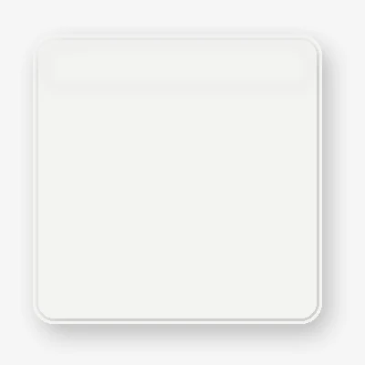 Alpine White finish color sample